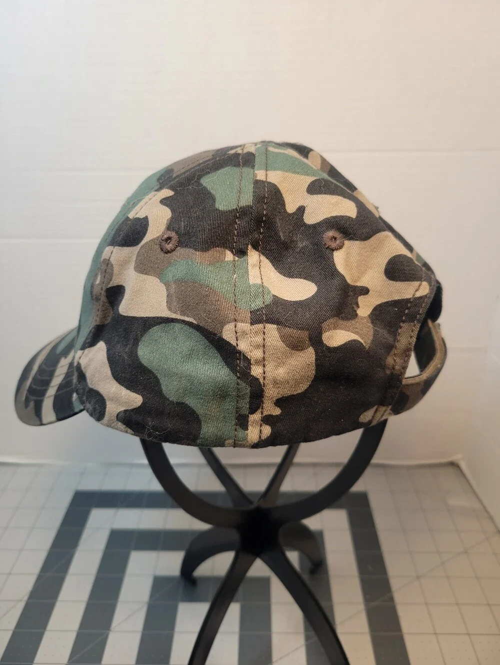 John Deere Camouflage Logo Patch Adjustable Baseball Hat Youth OS